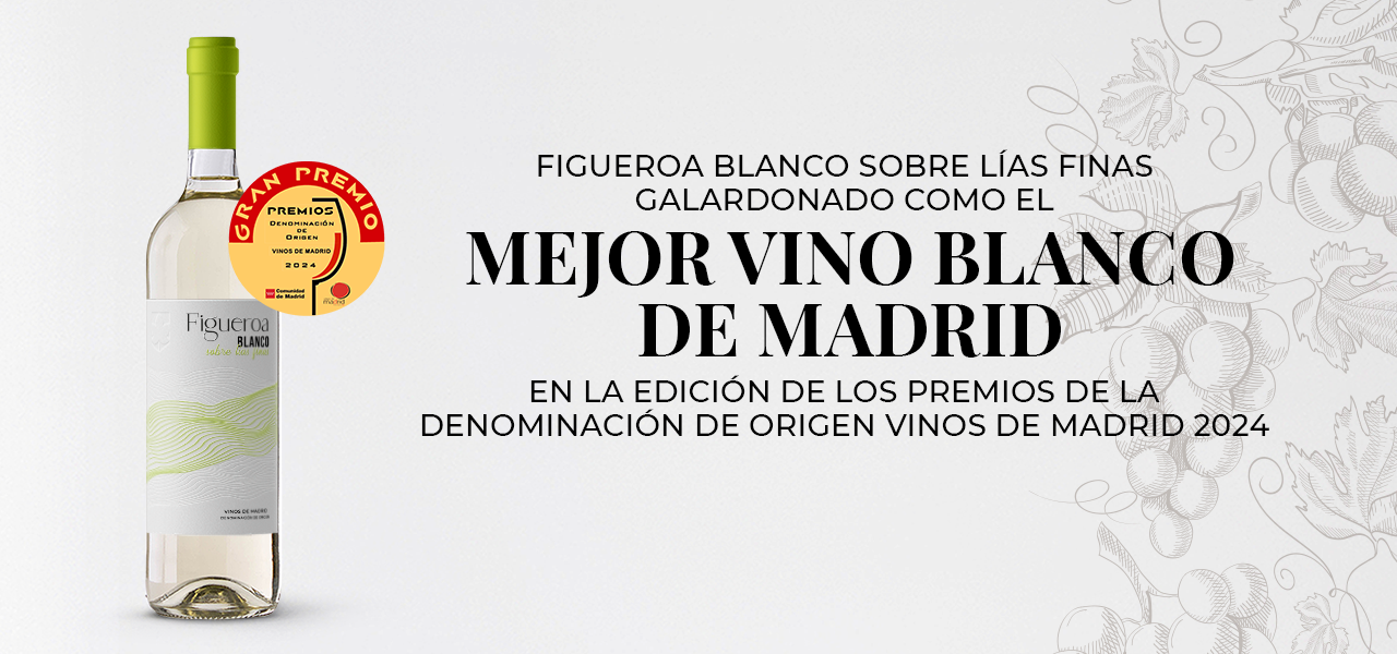 Figueroa Blanco Sobre lías finas - Galardonado Mejor Vino Blanco de Madrid 2024